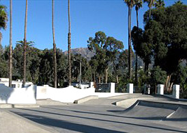 Santa Barbara: skaters point